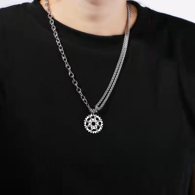 Women's Steel Sweater For Niche Design Trendy Necklaces