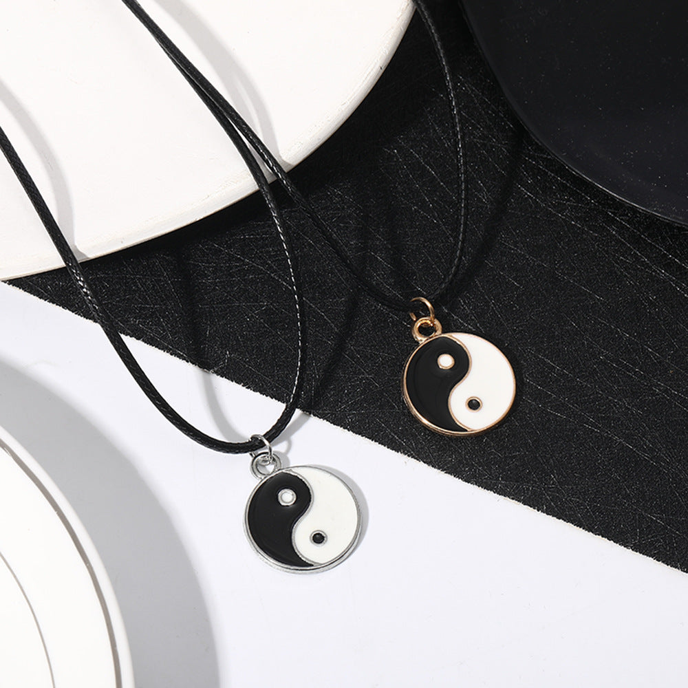 Love Tai Clavicle Chain Colorful Oil Pendants