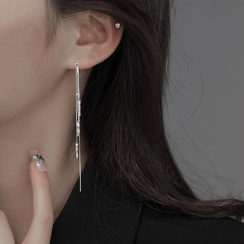 Lady Temperament High-grade Minority Commuter Chain Ear Line