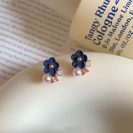 Niche High Sense French Style Design Earrings