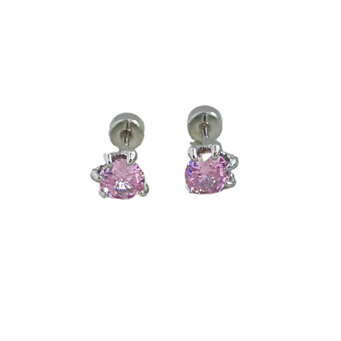 Zircon Ear Bone Pin Finely Inlaid Earrings