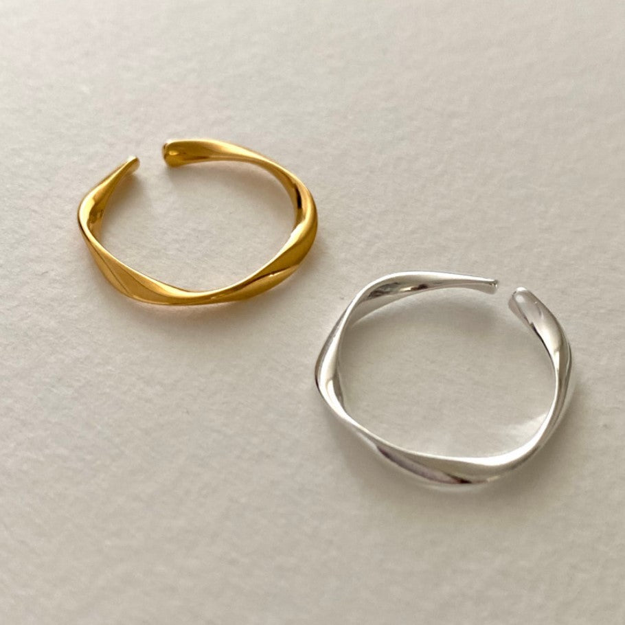 Fan Korean Style Minority Simple Personality Rings