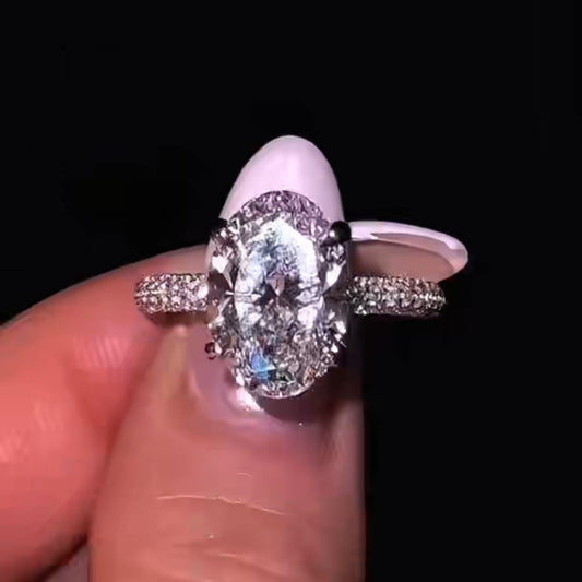 Women's Exquisite Ice Flower Cut Stone Shipment Bracelet