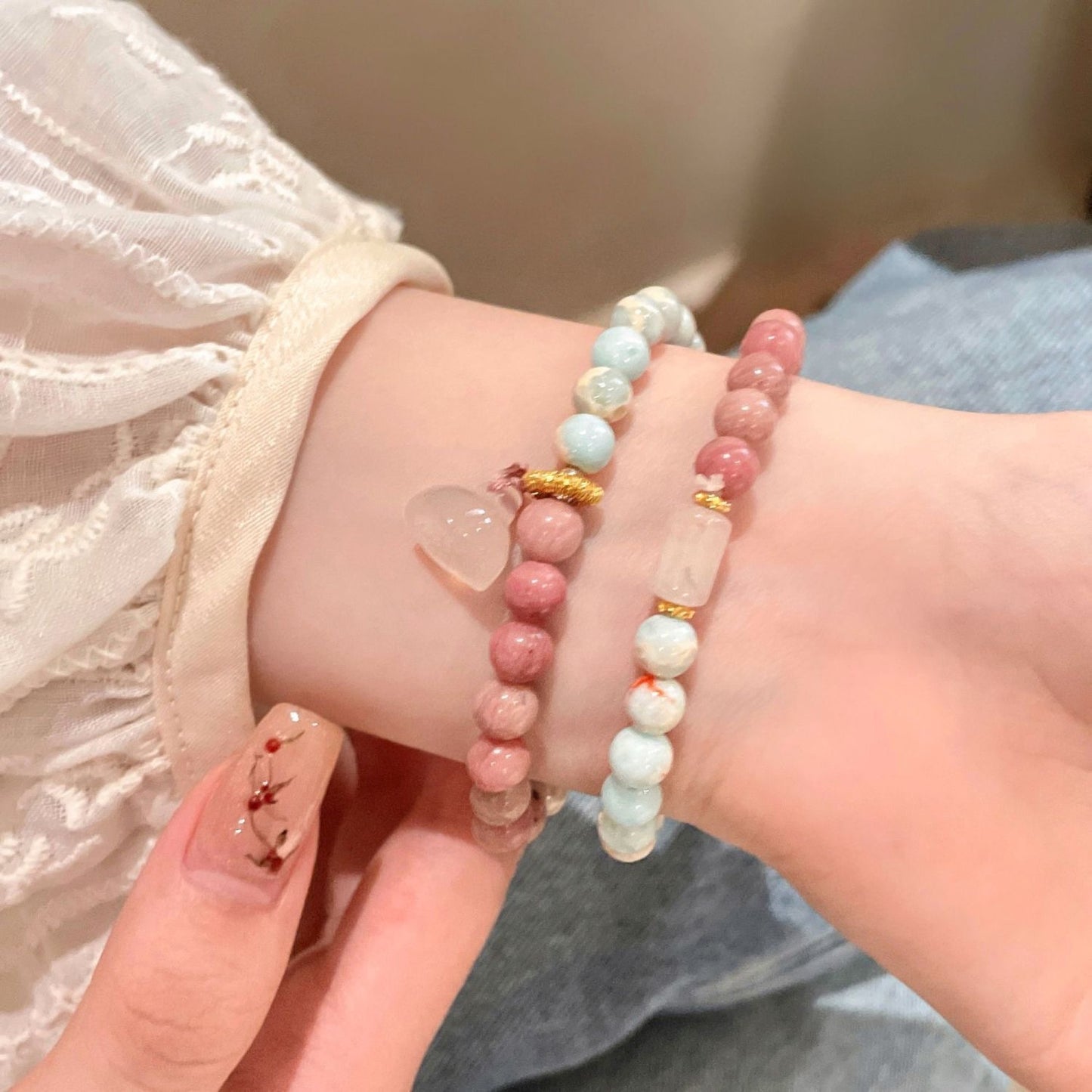 Stylish Comfortable Innovative Chinese For Lotus Bracelet