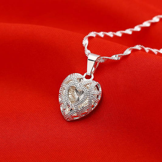 Women's Hollow Clover Vintage Gourd Water Drop Necklaces