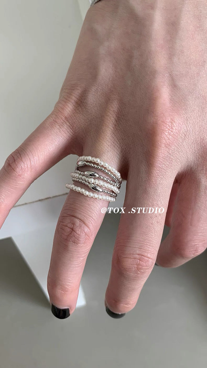 Multilayer Cold Style High-grade Daily Match Rings