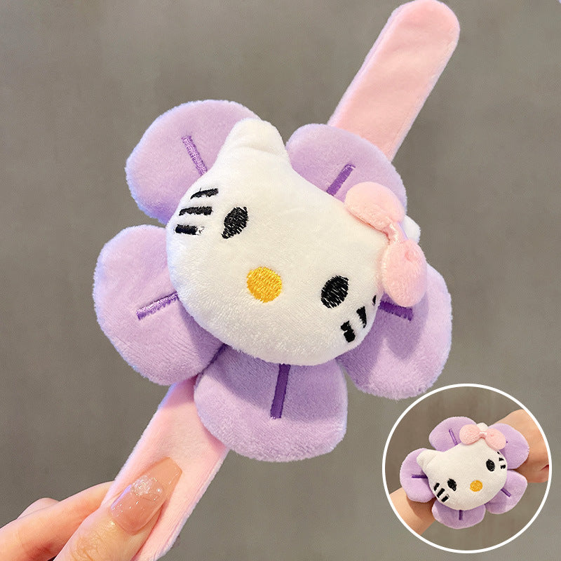 Children's Cartoon Pop Riding Sunflower Wrist Panda Creative Wedding Small Bracelets
