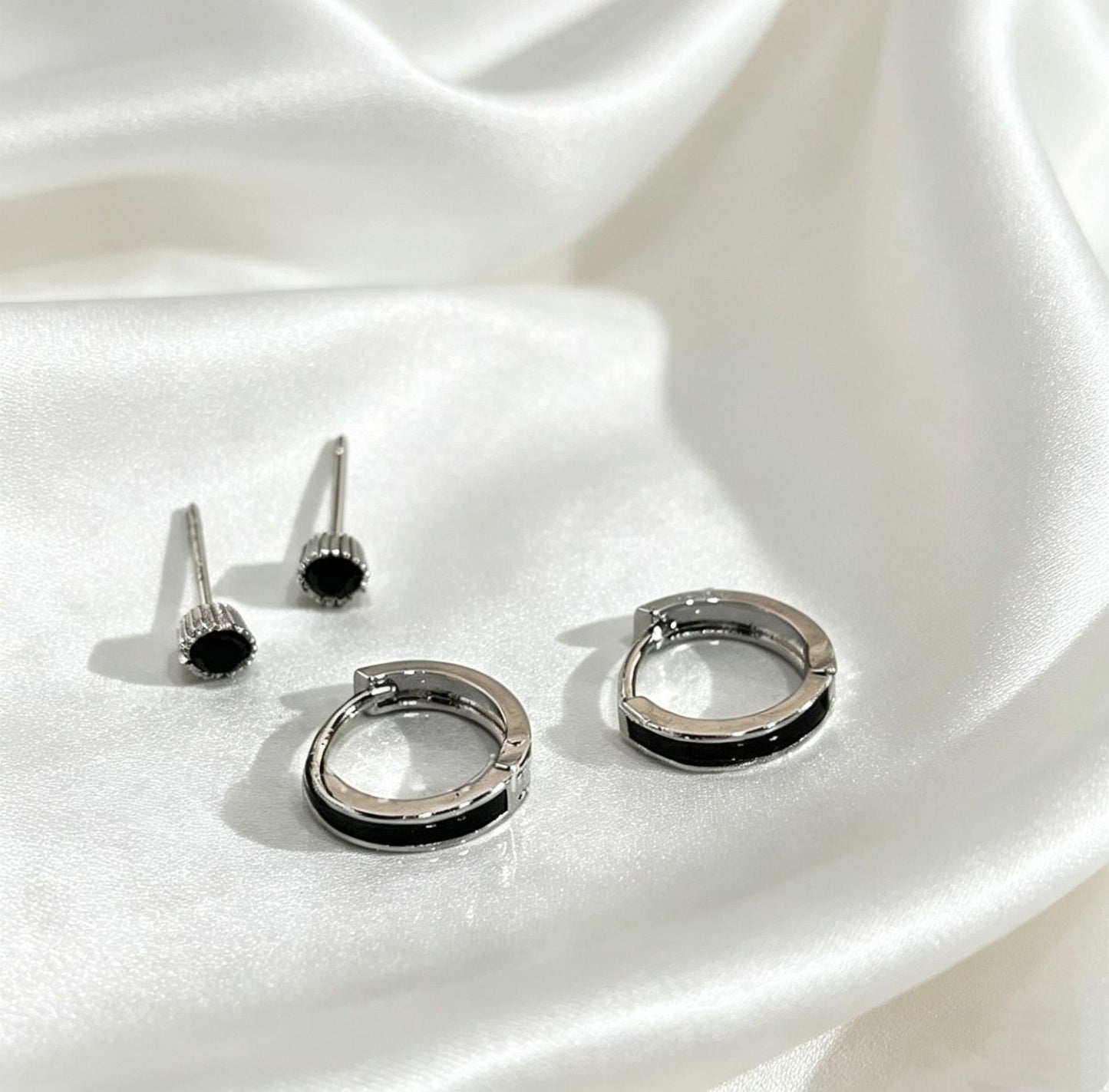 Female Light Luxury Minority Sensitive Circle Earrings