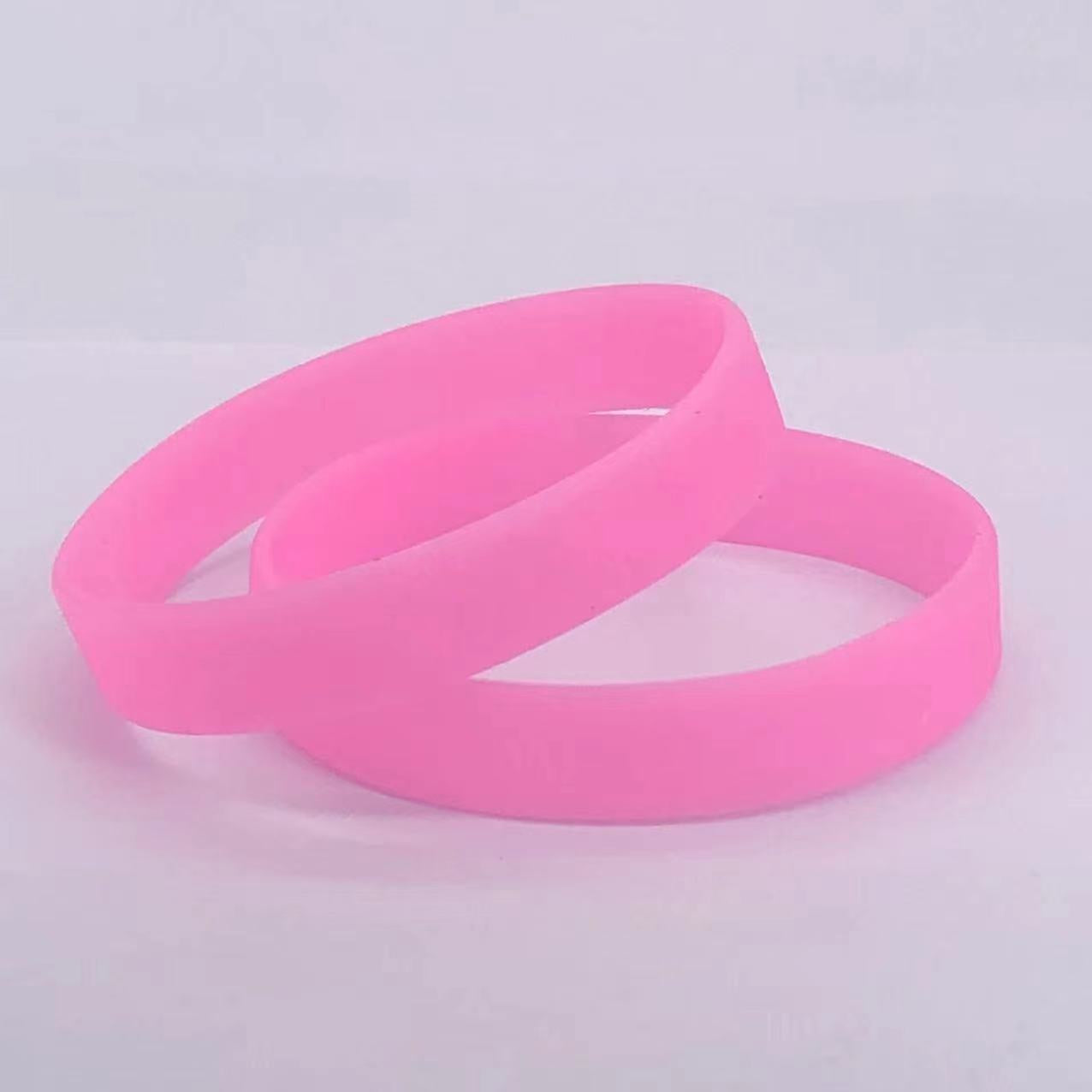 Silicone Night Aperture Adult Sports Group Bracelet