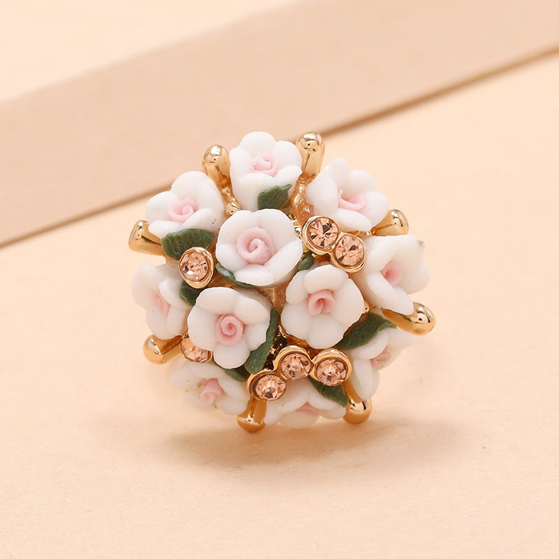 Women's Princess Pink Open Independent Packaging Personalized Ring
