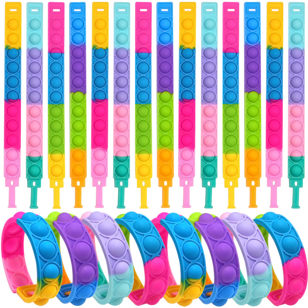 Killer Pioneer Bubble Decompression Silicone Toy Bracelet