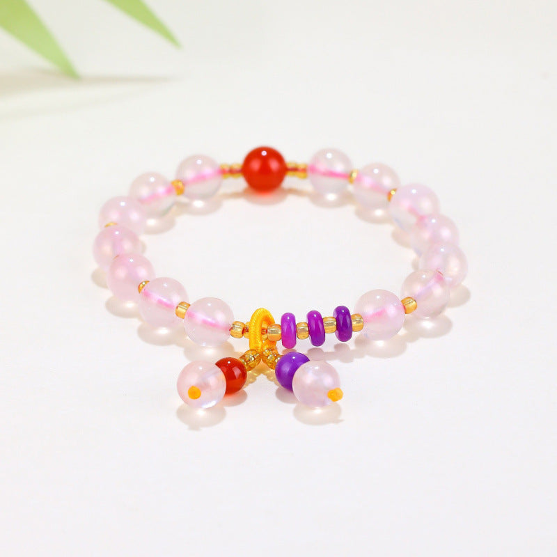 Women's & Men's Beaded For To Relieve Anxiety Natural Crystal Lucky Bracelet