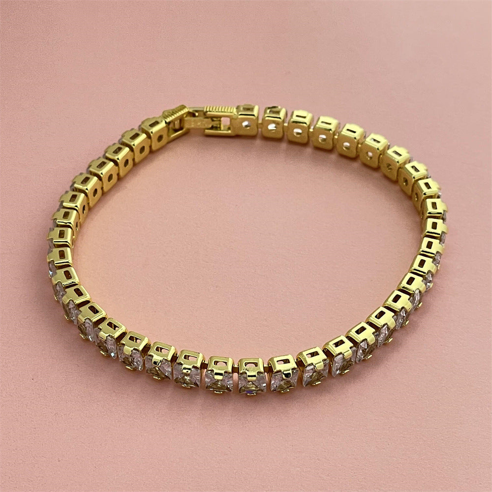 Cool Creative Sier Plated Gold Popular Bracelet