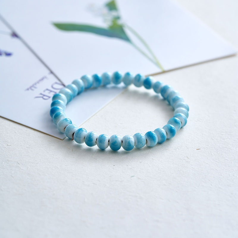 Single Circle Female Summer Ceramic Gift Bracelets