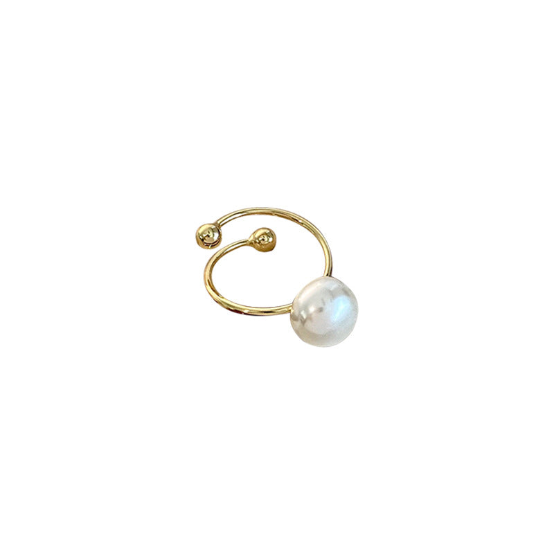 Design Pearl Female Summer Niche Elegant Rings