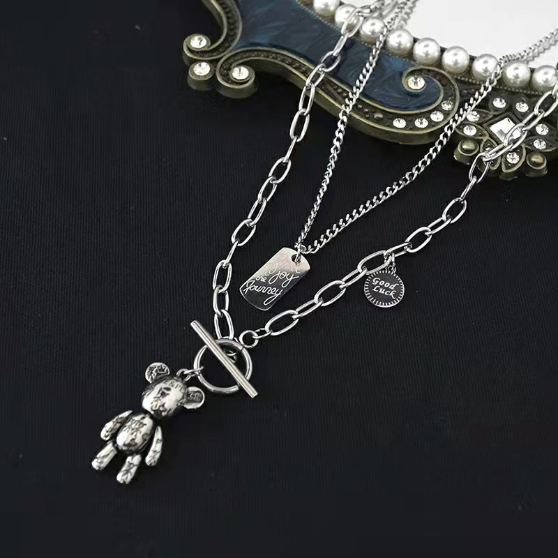 Women's Steel Sweater For Niche Design Trendy Necklaces