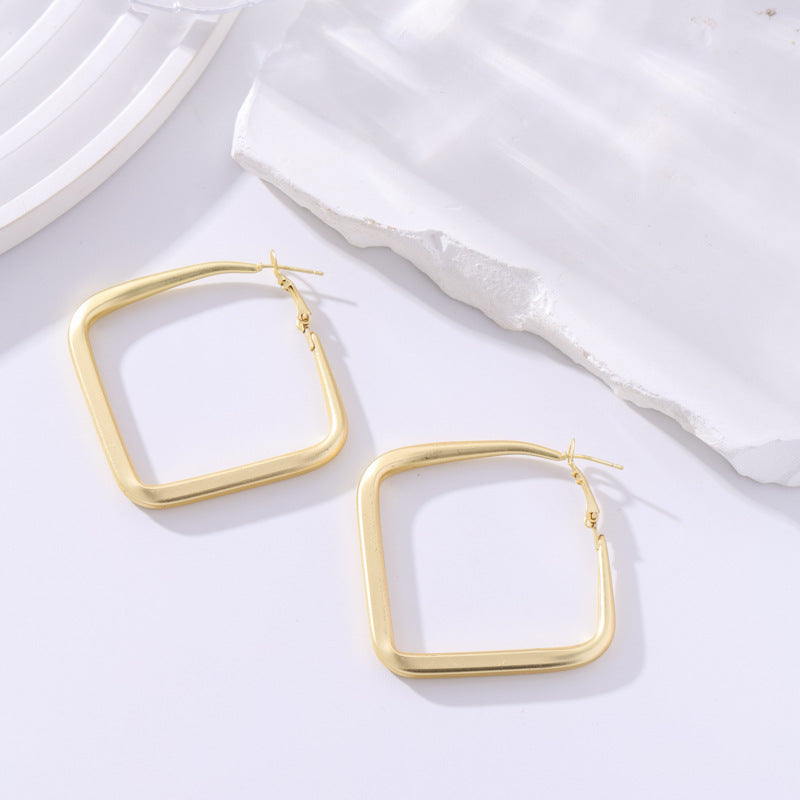 Female Multilayer Temperamental Tide Simple Personality Geometric Round Bracelets