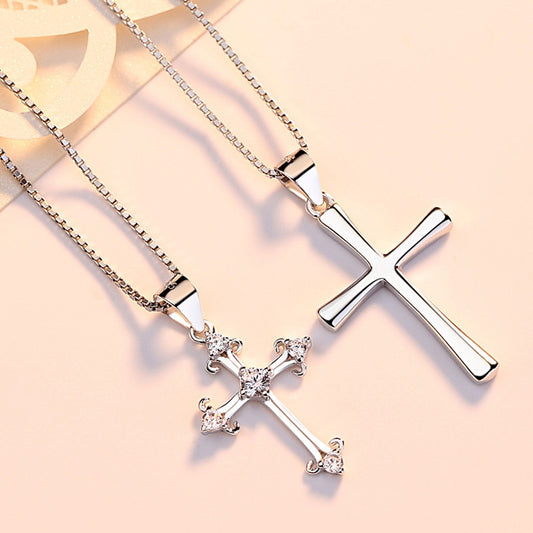 Women's & Men's Live Broadcast Cross Lover Gift Pendants