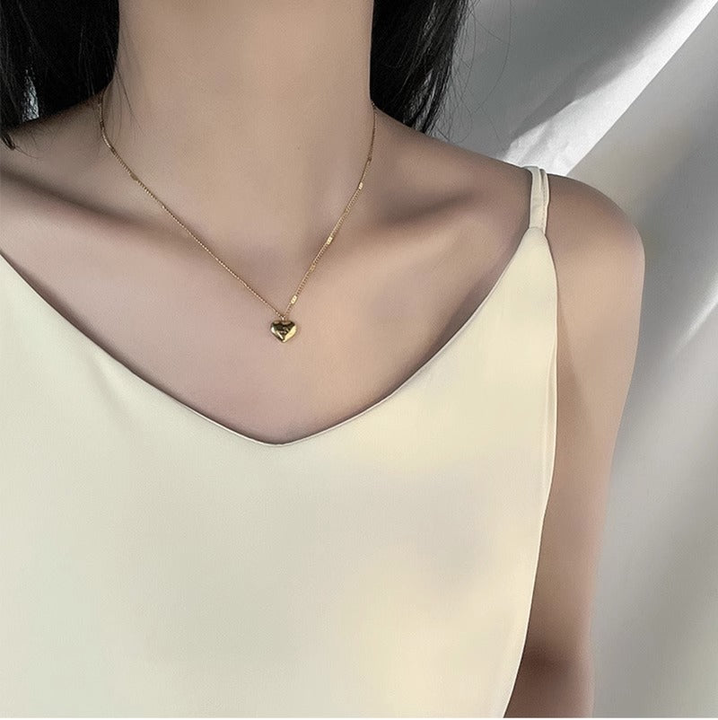 Women's Minority Design Clavicle Chain Titanium Steel Necklaces