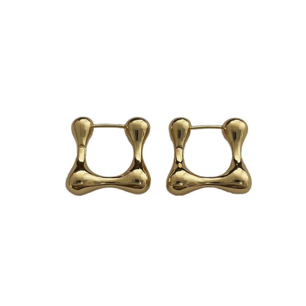 Design Square Metal Everyday Joker High-grade Rings