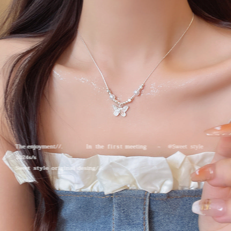 Women's For Special Interest Light Luxury Clavicle Necklaces