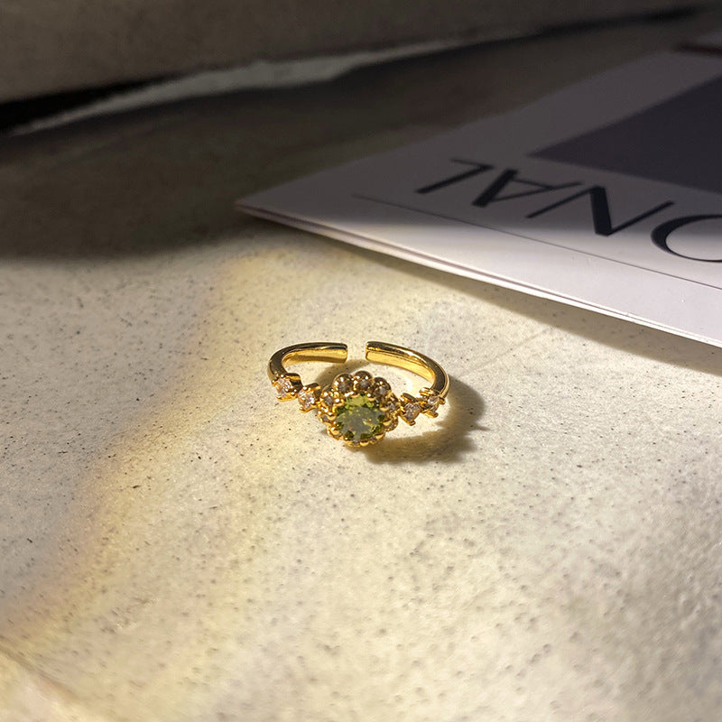 Female Simple Stylish Personality Vintage Accessories Rings