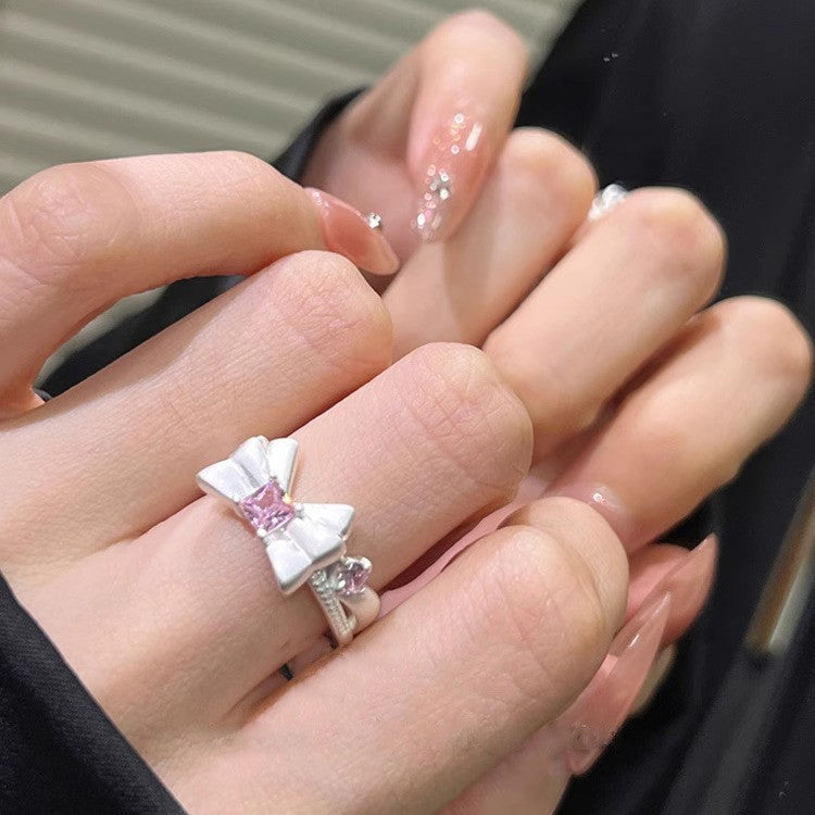 Women's Light Luxury Cold Style Switchable Index Finger Rings