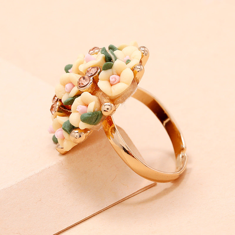 Women's Princess Pink Open Independent Packaging Personalized Ring