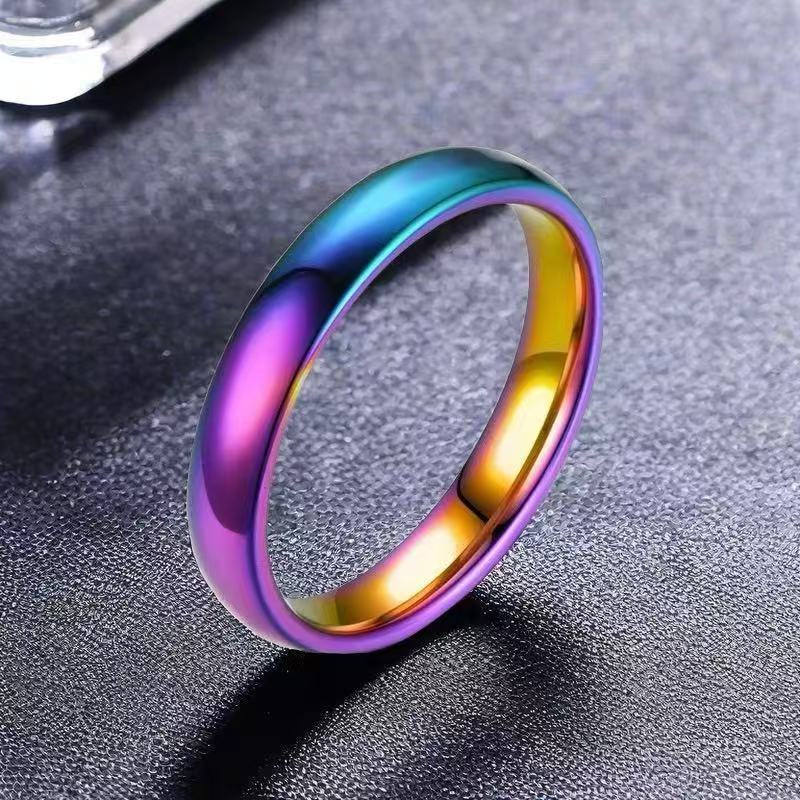 Women's French Style Niche Advanced Simple Glossy Ring