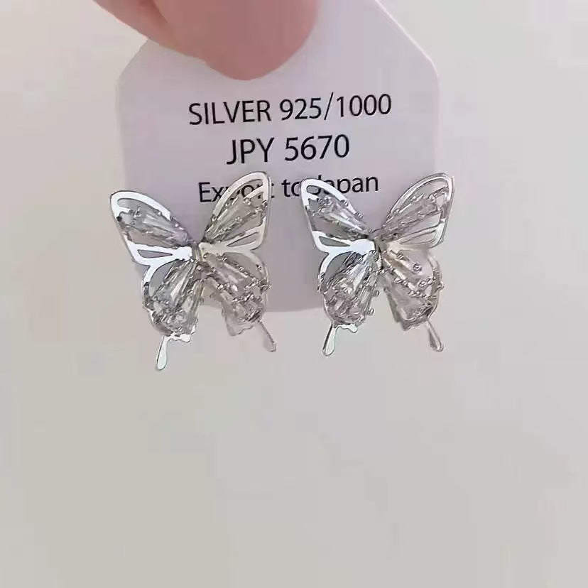 Luxury Pearl Water Drop Niche High Sense Temperament Fashion Earrings