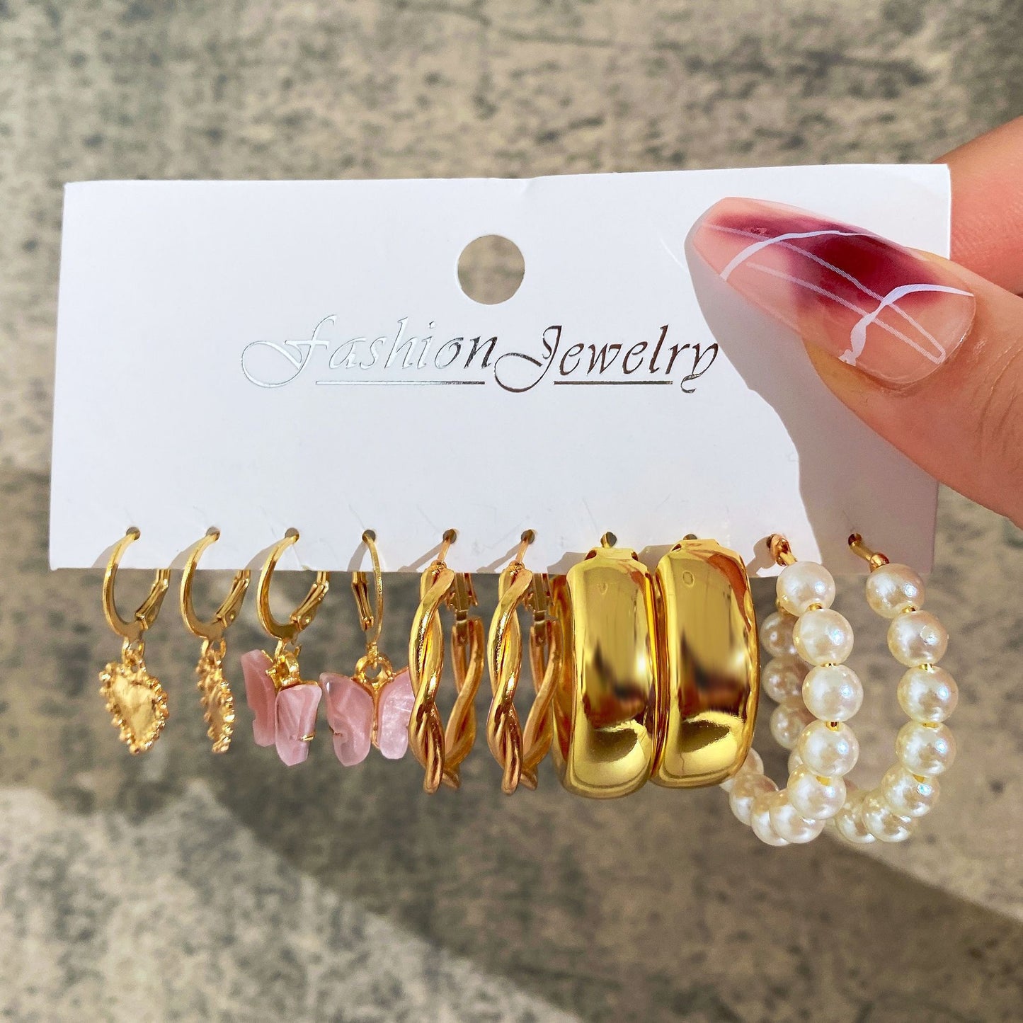 Women's Fashion Minimalism Temperament Wild Exaggerated Personalized Rings