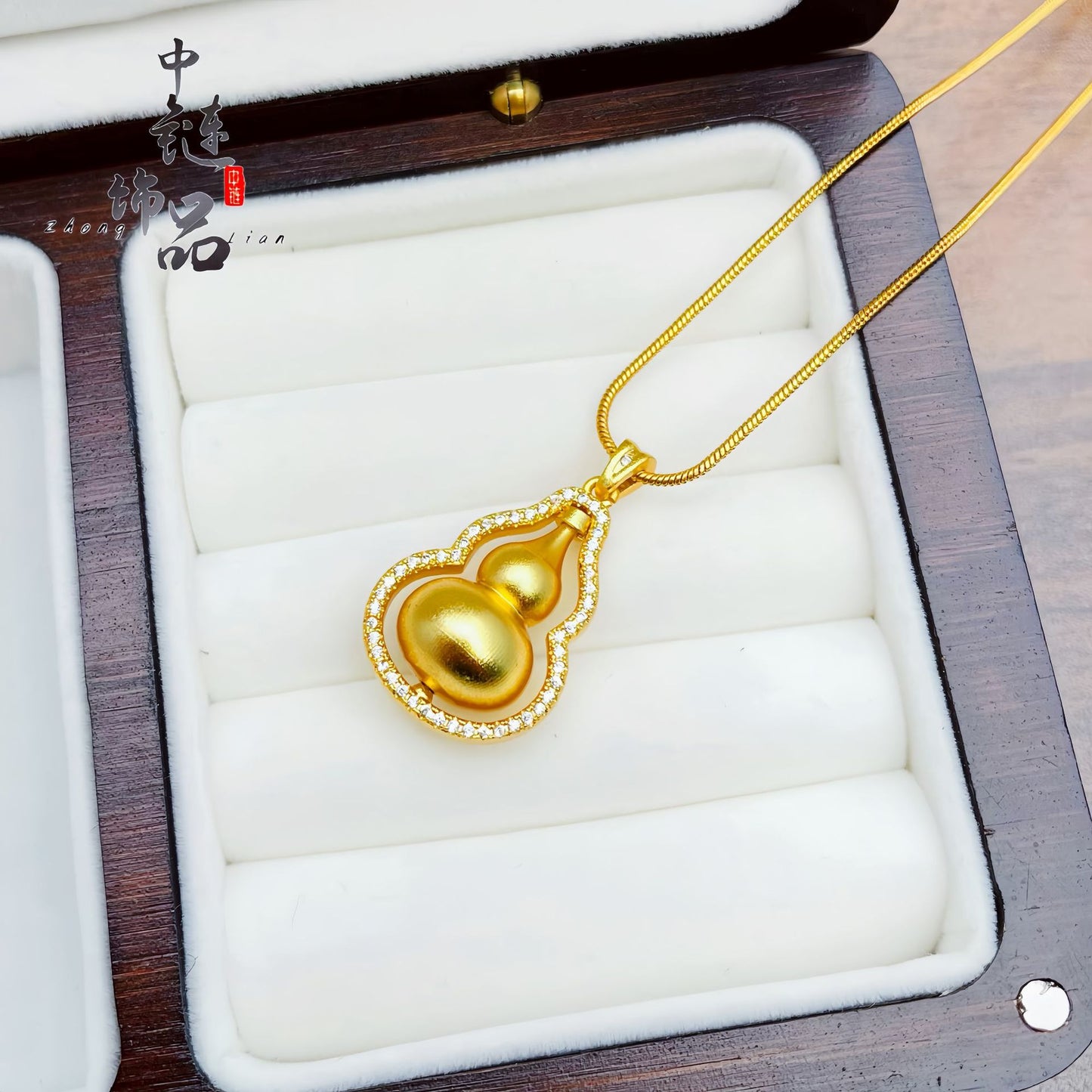 Broadcast High Color Retention Alluvial Gold Pendants