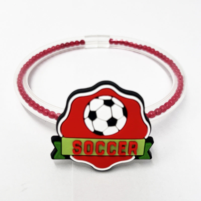 Creative Football Match Bead World Cup Bracelets