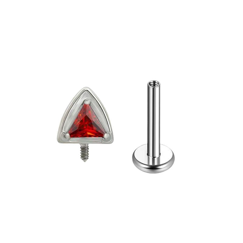 Titanium Alloy Devil's Eye Cat Ears Labret Ear Bone Internal Stud Earrings