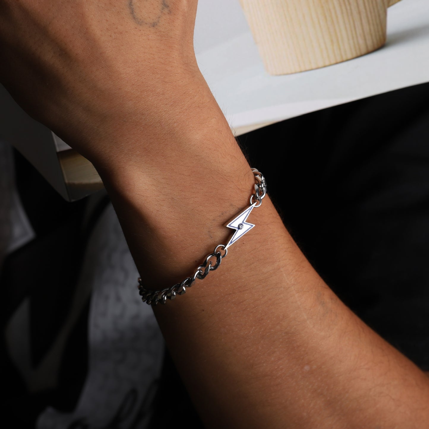 Women's & Men's Sense Titanium Steel Fashion Hip Hop Bracelet
