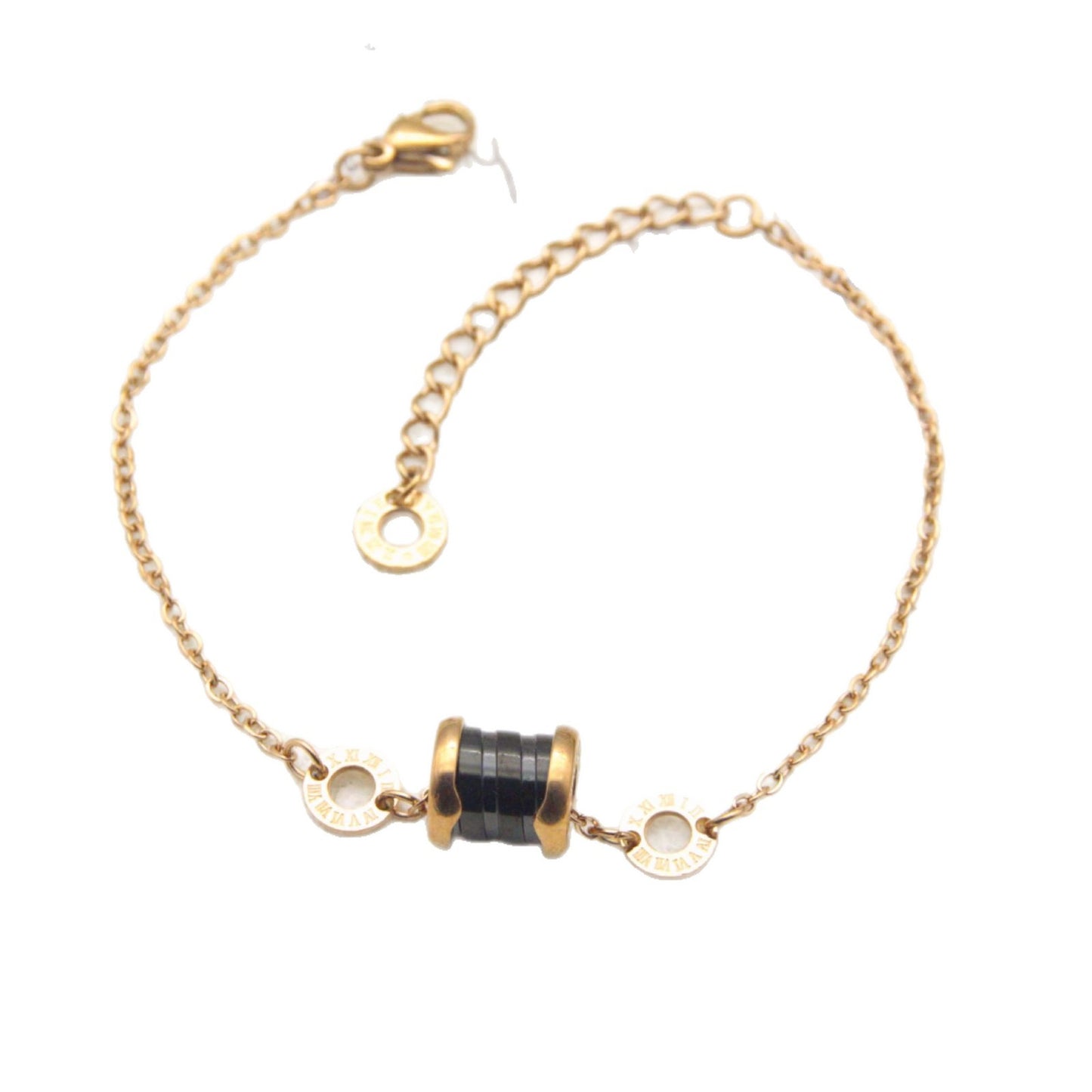 Waist Full Diamond Titanium Steel No Fading Light Luxury Bracelets