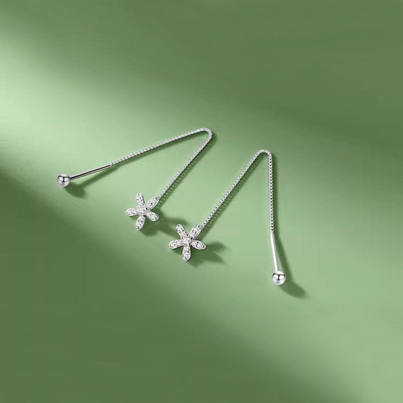 Female Light Luxury Minority Design Advanced Screw Ear Line