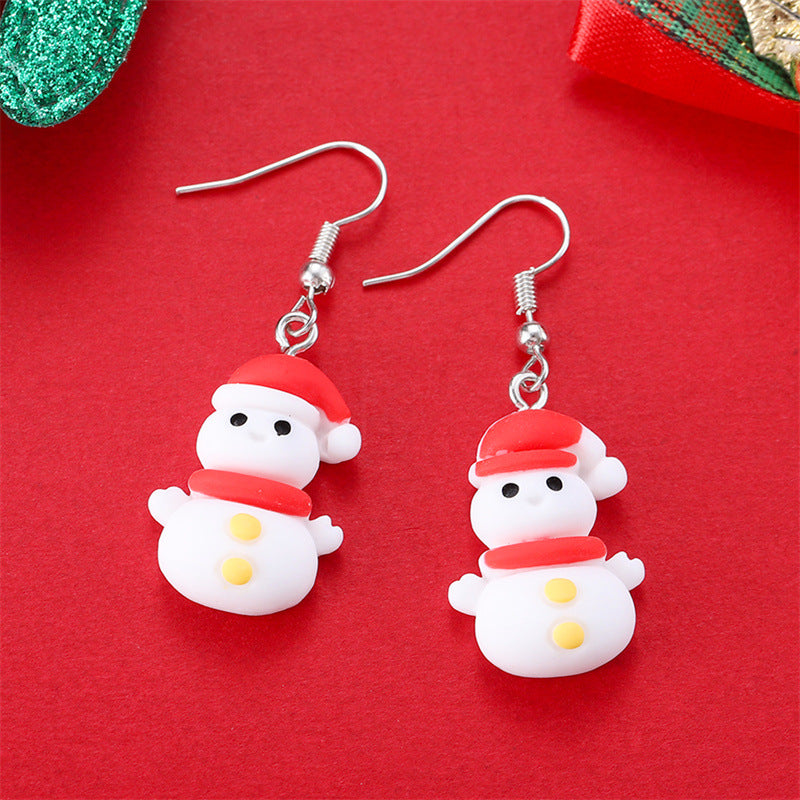 Creative Christmas Series Cute Fashion Exquisite Earrings