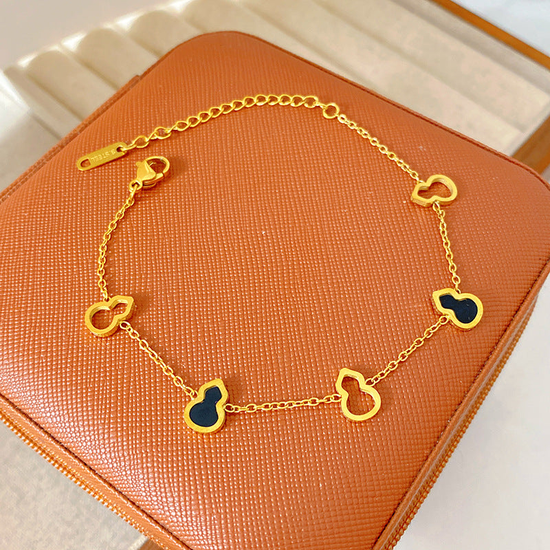 Light Luxury Micro Inlaid Zircon Woven Wire Mesh Fashion Temperament Bracelet