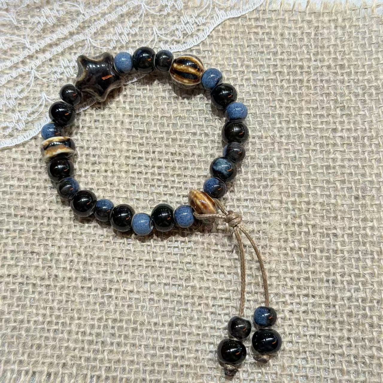 Ceramic Good-looking Beaded Girlfriends Gift Travel Bracelets