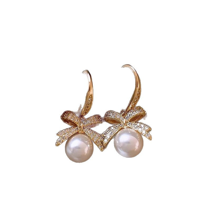 Women's Pearl French Minority Retro Affordable Luxury Stud Earrings