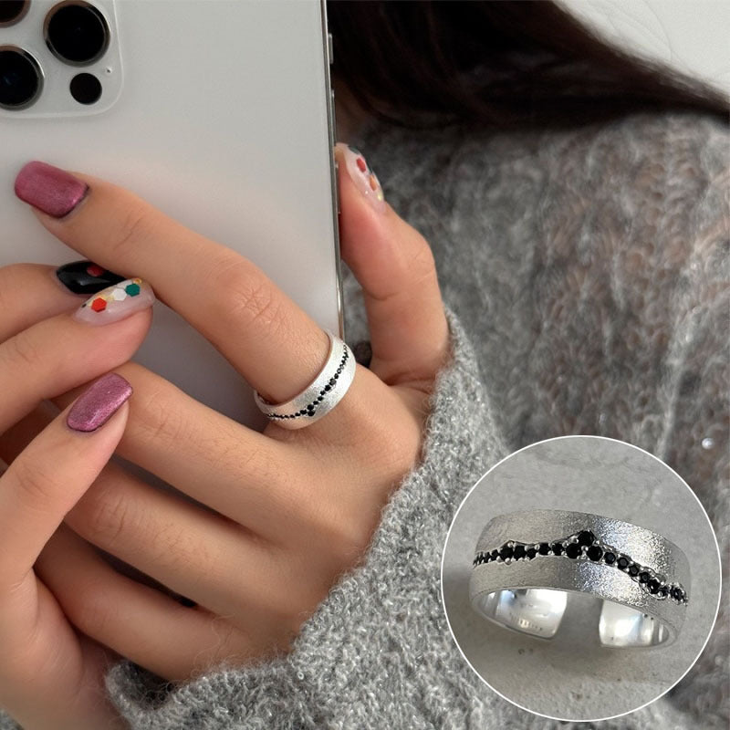 Women's Style Temperament Water Drop Retro Stylish Rings