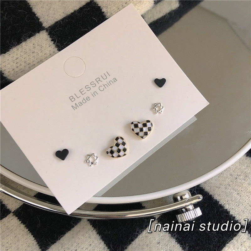 Cartoon Female Fashion Design Korean Style Earrings