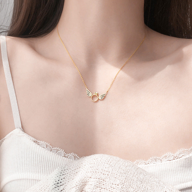 Wings Niche High Sense Temperament Wild Mori Style Necklaces