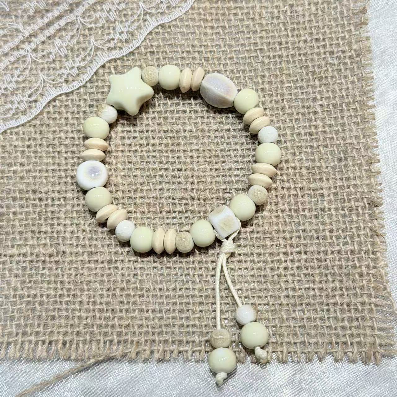 Ceramic Good-looking Beaded Girlfriends Gift Travel Bracelets