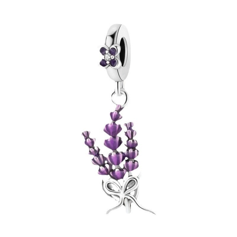 Versatile Women's Cactus Charm Sier Beads Jewelry Accessories