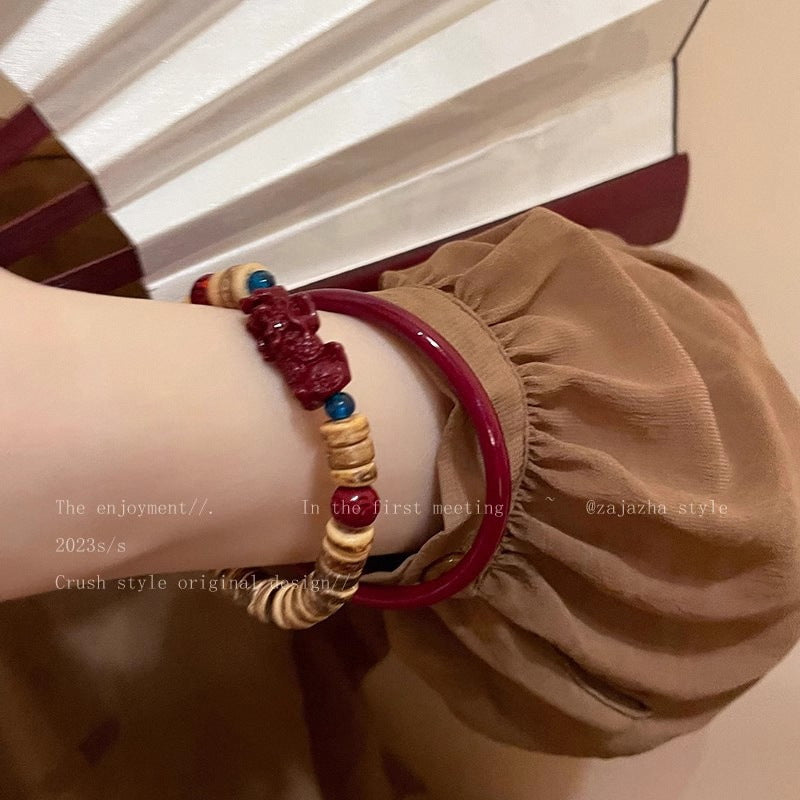 Women's Style Coconut Shell Light Luxury Minority Bracelets