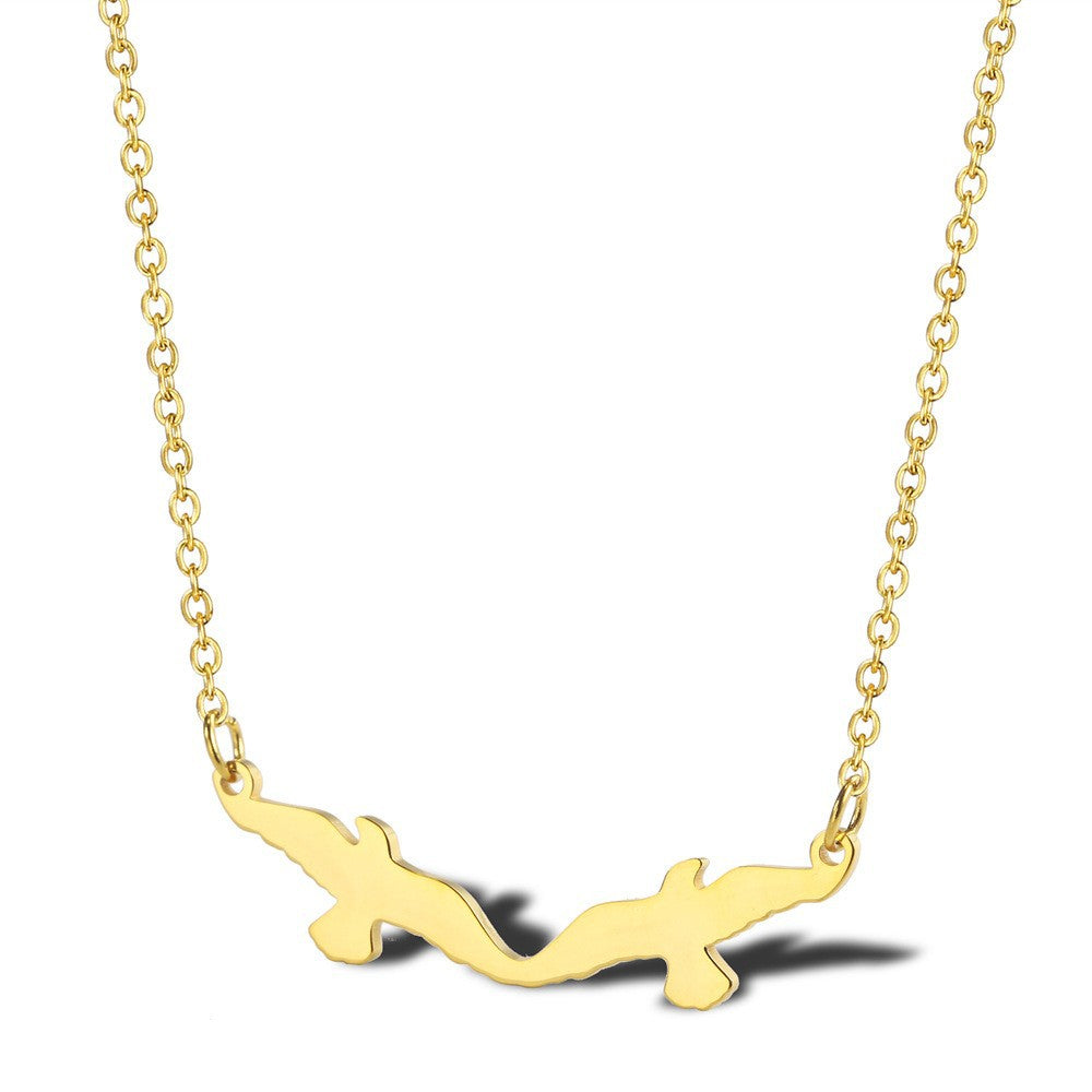 Women's Cartoon Animal Series Personalized Stainless Steel Necklace