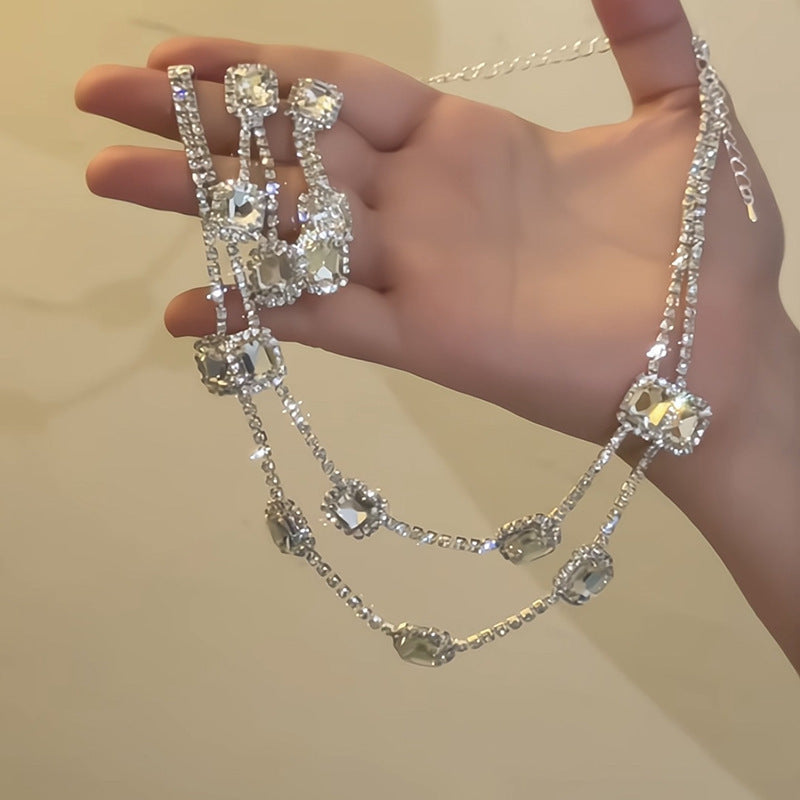 Palace Style Temperamental Minority Clavicle Chain Light Necklaces