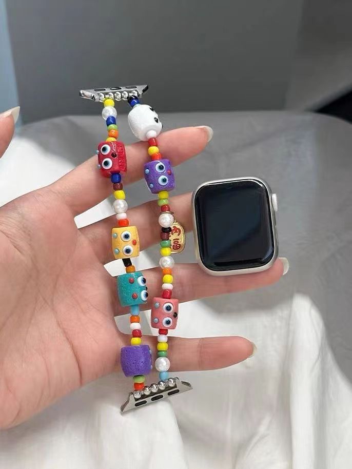 Monster Color Watch Band Suitable For Apple Bracelets
